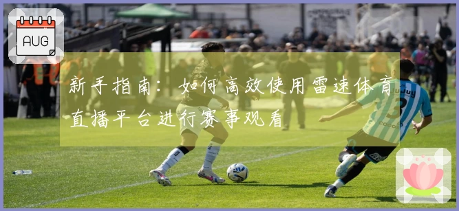 新手指南：如何高效使用雷速体育直播平台进行赛事观看