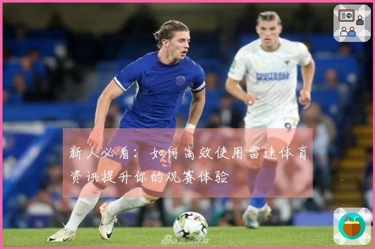 新人必看：如何高效使用雷速体育资讯提升你的观赛体验
